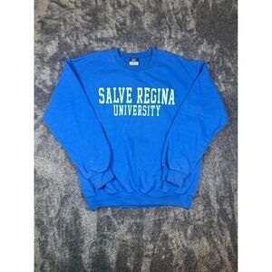 Salve Regina University Sweatshirt Royal Blue MV Sport Crewneck Size Medium